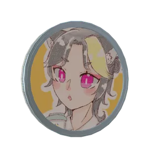 月狐の自己紹介メダル