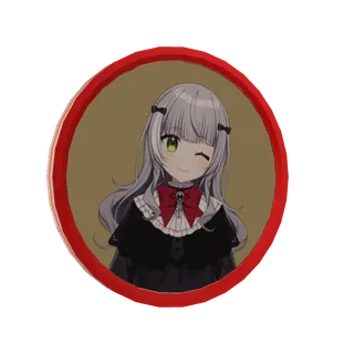 3Dクリスマスメッセージメダル（メアリ - Vtuber Christmas Eve³ - ）