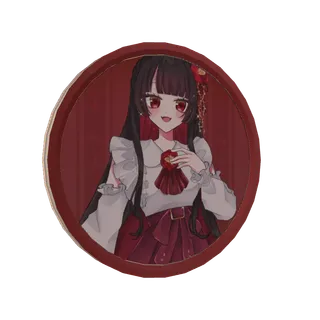 3Dボイスメダル(古椿姫メル - 1周年記念 - )