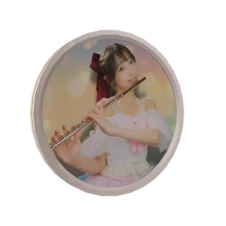 「湊南ふみ初ワンマンライブ Full Flute Live 第１歩ふみだす！」 記念メダル