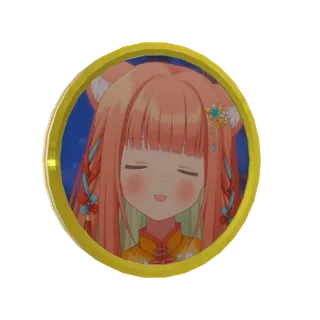 3D応援メダル（早乙女乙葉 ｰ 第3回 歌枠グランプリ 〜歌枠から世界へ。めざせ！メジャーデビュー！! ｰ ）