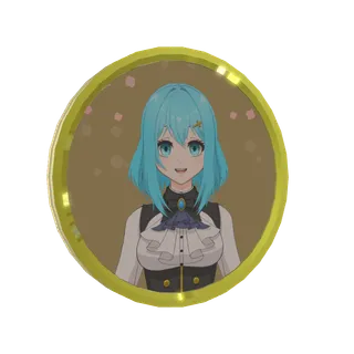 海色せあの11月「VTuberスタイル」掲載イベントメダル
