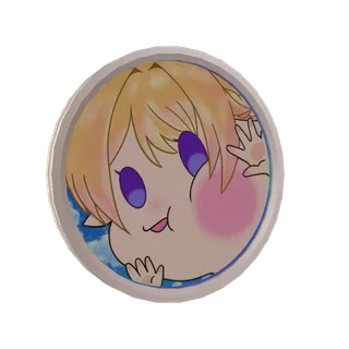 Sion Luna Vihtaの万博記念メダル 緑閉じ込められたSion