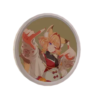 朱音りんの万博記念メダル 緑やで！