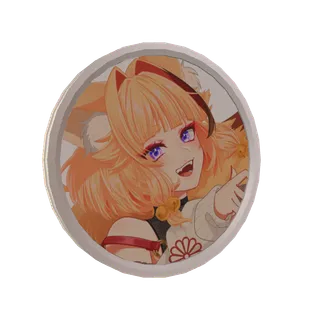朱音りんの万博記念メダル 紫やで！