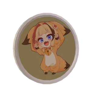 朱音りんの万博記念メダル 黄やで！