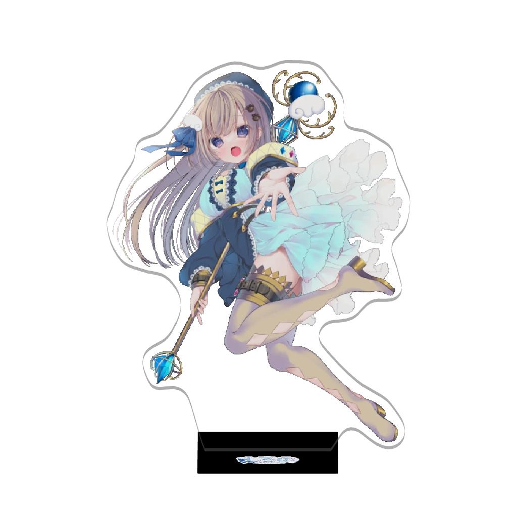 3Dアクリルスタンド(しろの)