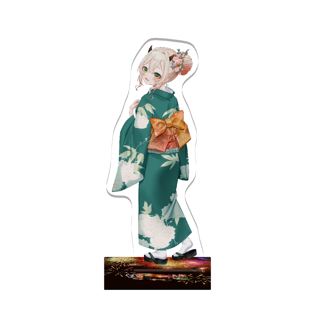 3Dアクリルスタンド（甘柿鬼さよ）浴衣姿