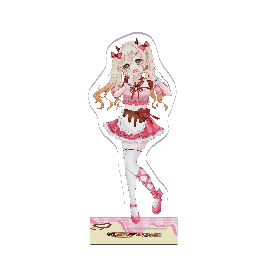 3Dアクリルスタンド（甘柿鬼さよ）バレンタイン衣装