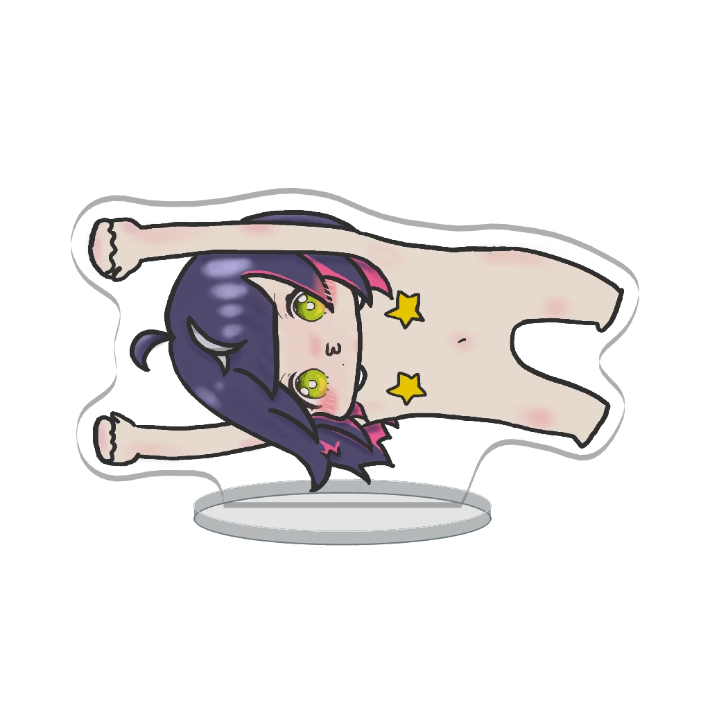 3Dアクリルスタンド（響架）掴まりうーか(配布版)