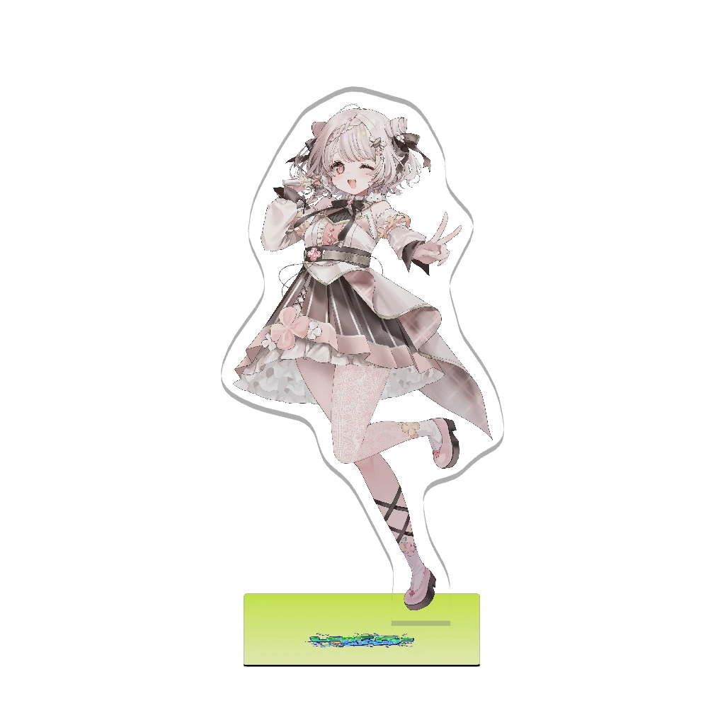 3Dアクリルスタンド（じゃんがりあん - LEAFFESSUPER! - ）