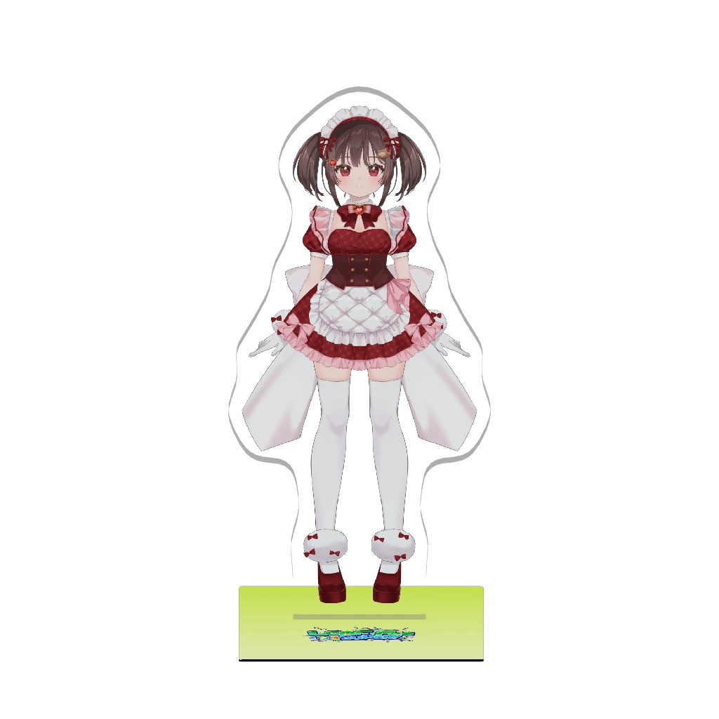3Dアクリルスタンド（水森りんご- LEAFFESSUPER! - ）
