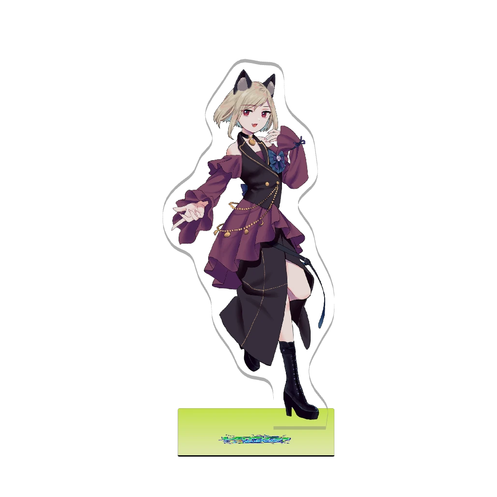3Dアクリルスタンド（シャーチャ - LEAFFESSUPER! - ）