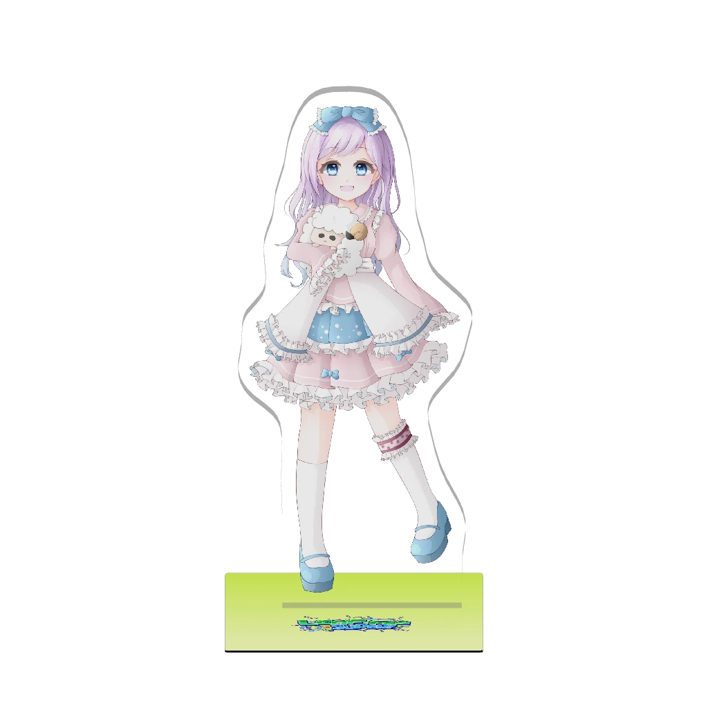 3Dアクリルスタンド（未宙ふわり - LEAFFESSUPER! - ）
