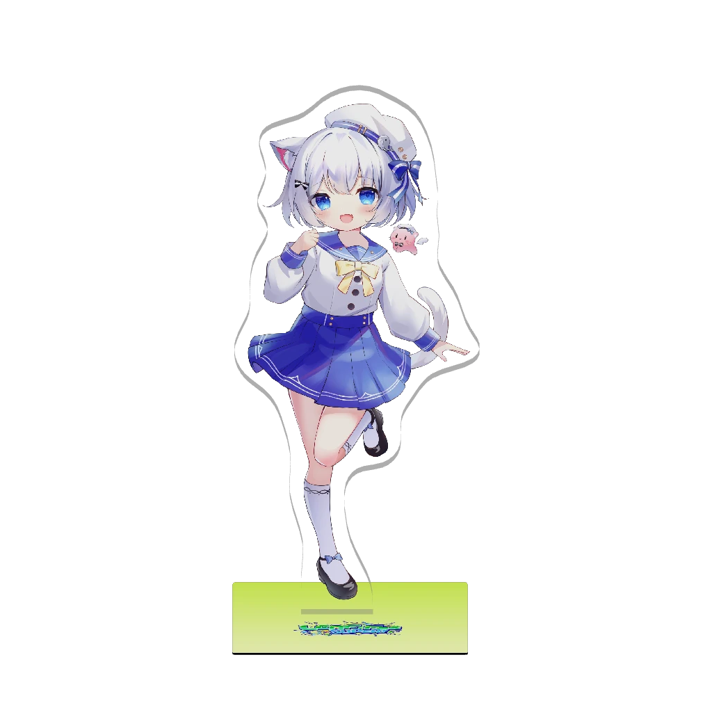 3Dアクリルスタンド（海星るな - LEAFFESSUPER! - ）