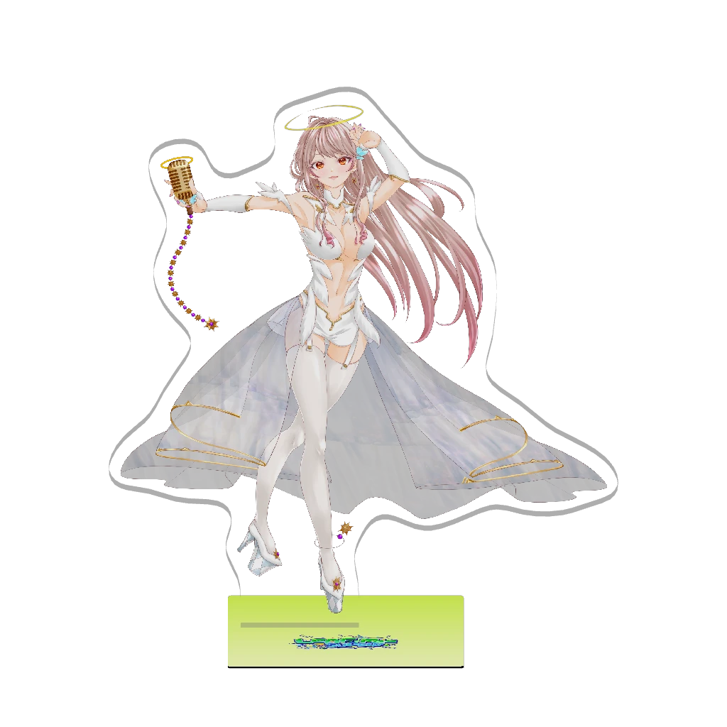 3Dアクリルスタンド（朱雀くるみ - LEAFFESSUPER! - ）