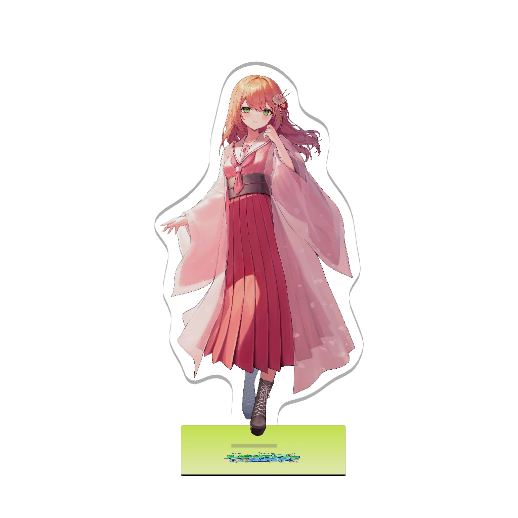 3Dアクリルスタンド（葉桜 花音 - LEAFFESSUPER! - ）