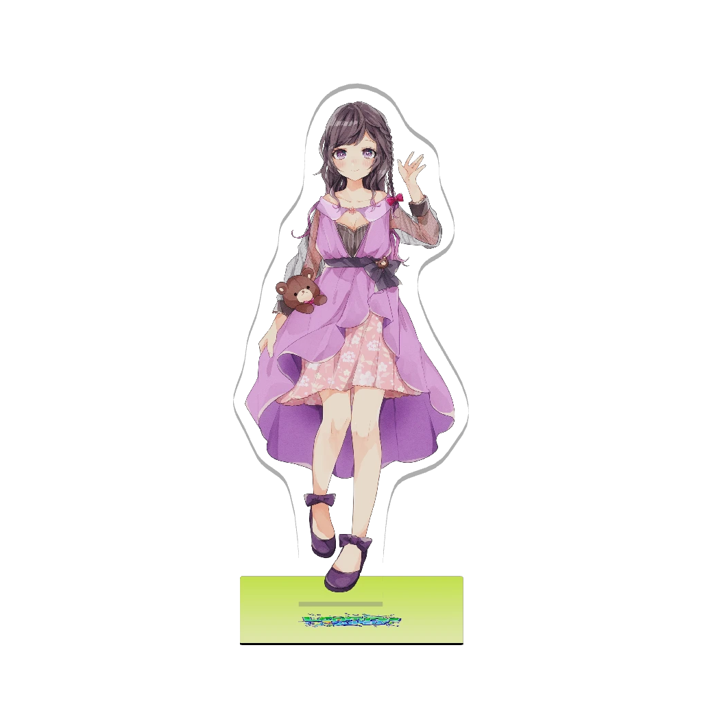 3Dアクリルスタンド（梨夢 - LEAFFESSUPER! - ）