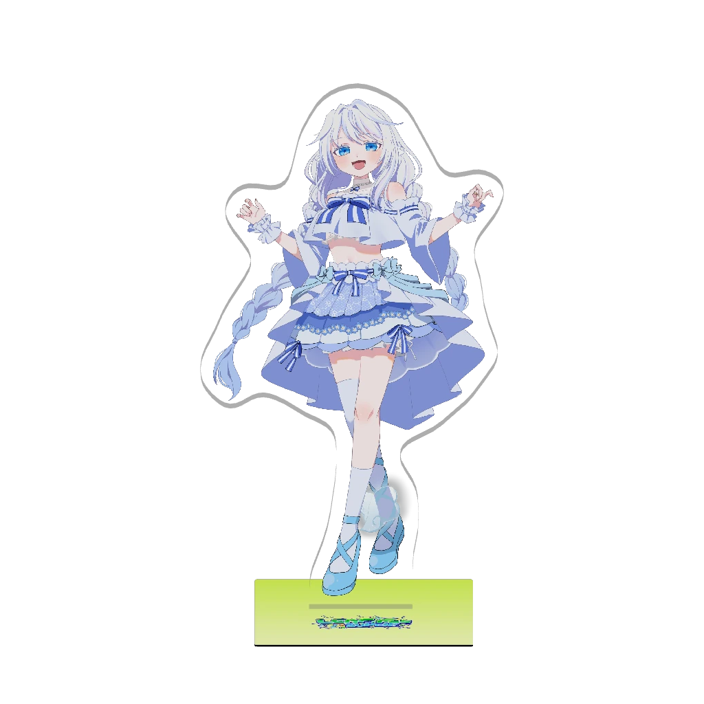 3Dアクリルスタンド（鈴野ゆきね - LEAFFESSUPER! - ）