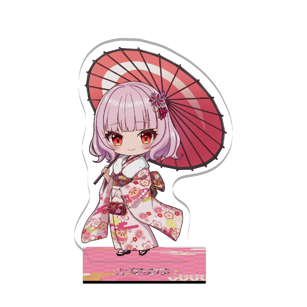 3Dアクリルスタンド(レイラ・マグノリア新春デジタルグッズくじ A)