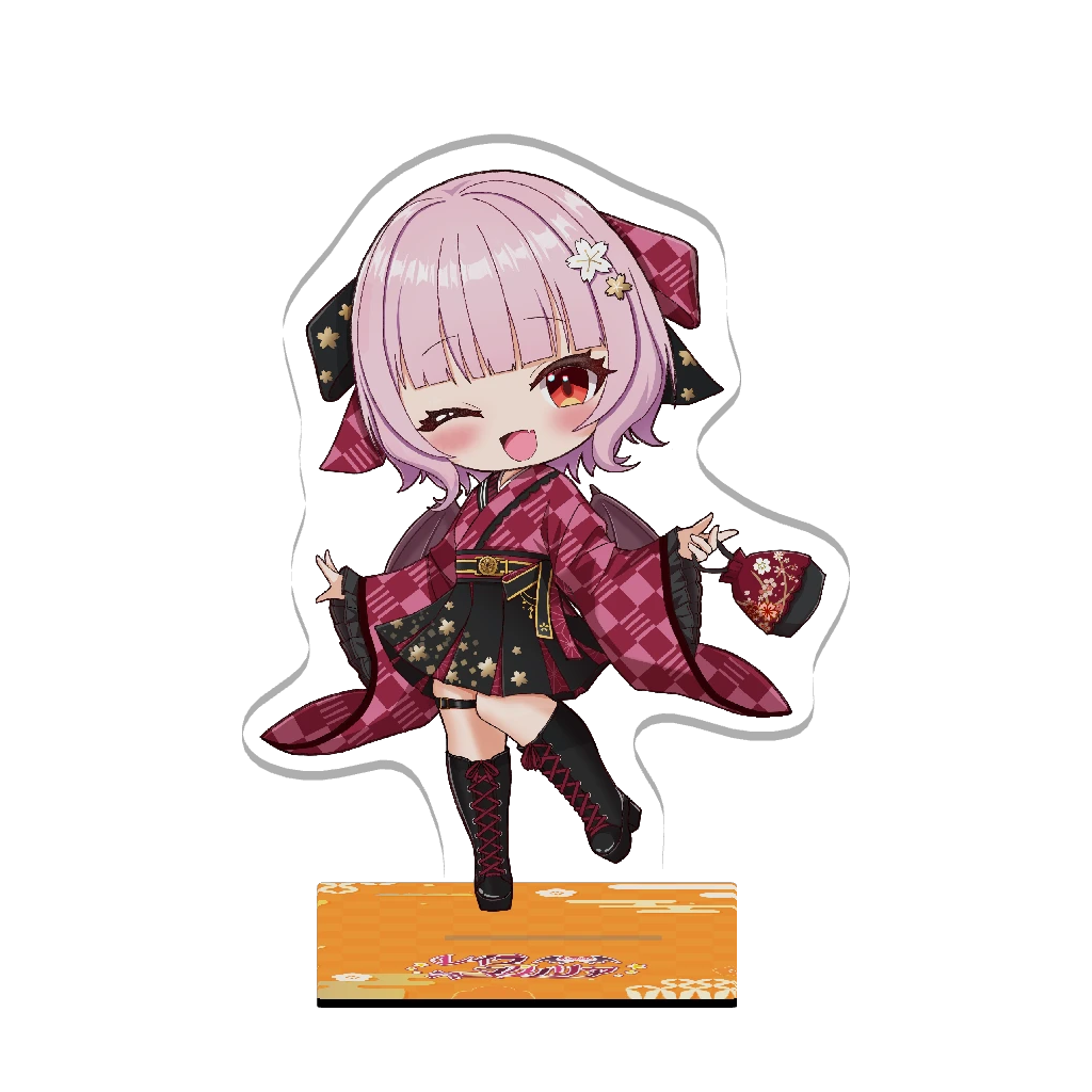 3Dアクリルスタンド(レイラ・マグノリア新春デジタルグッズくじ B)