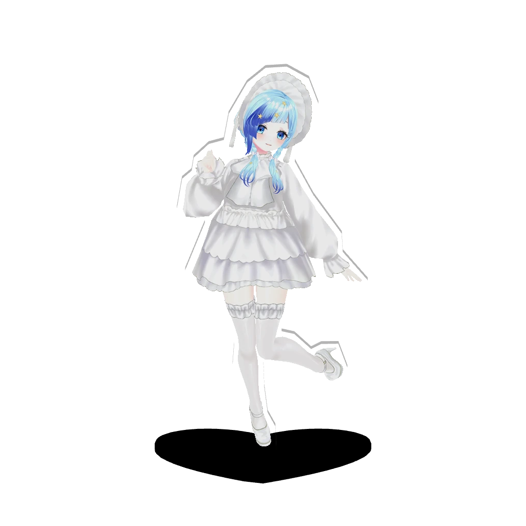 3Dアクリルスタンド（紗彩木ひそり）