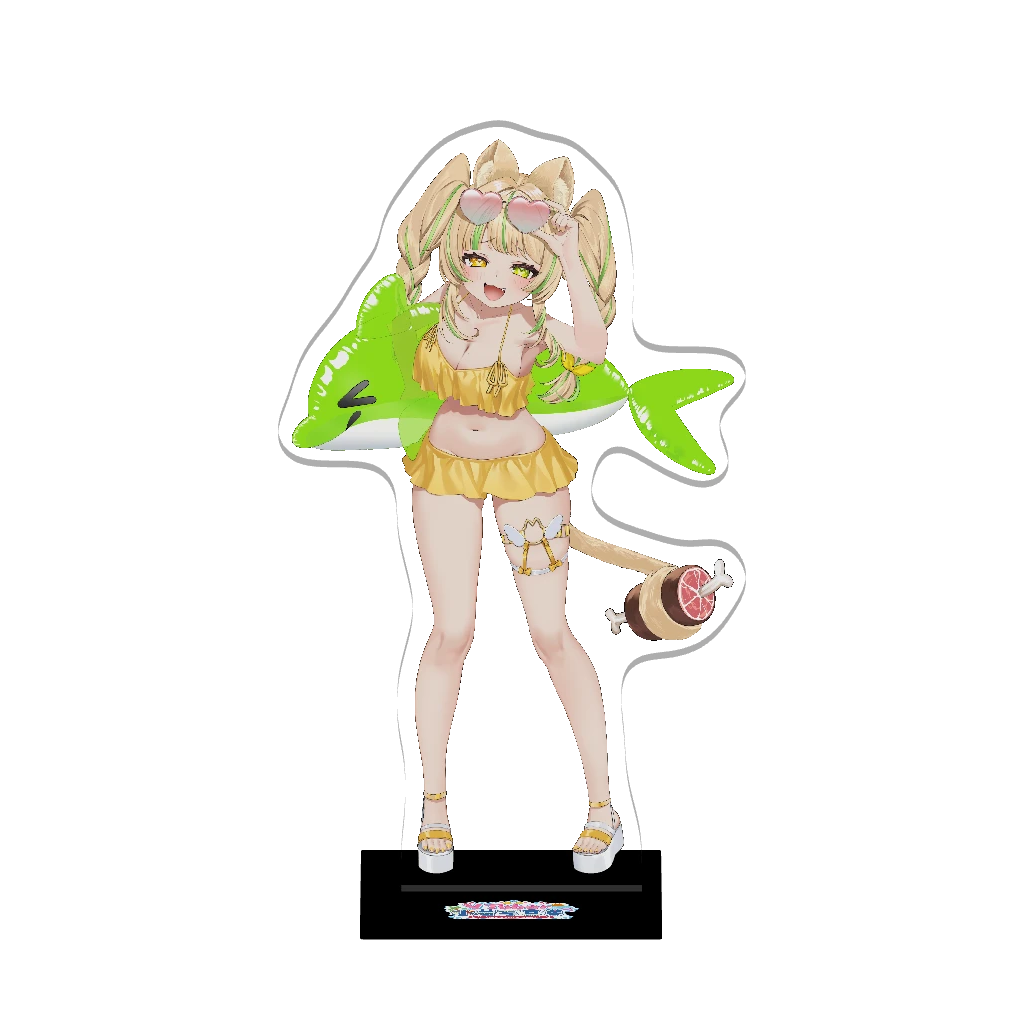 水着歌枠リレー3Dアクリルスタンド（座敷わらび）