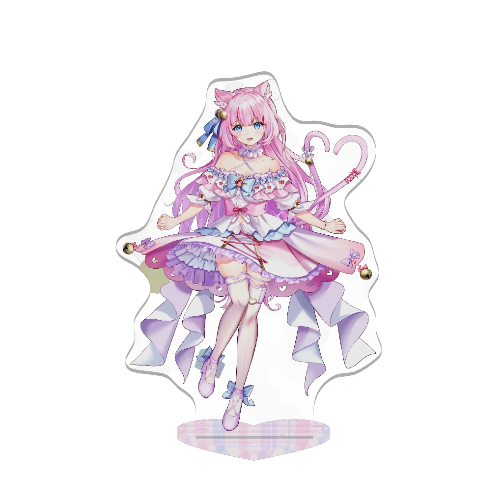 3Dキラキラアクリルスタンド(愛鳴ねねむ)Anniversary記念3Dアクリルスタンド