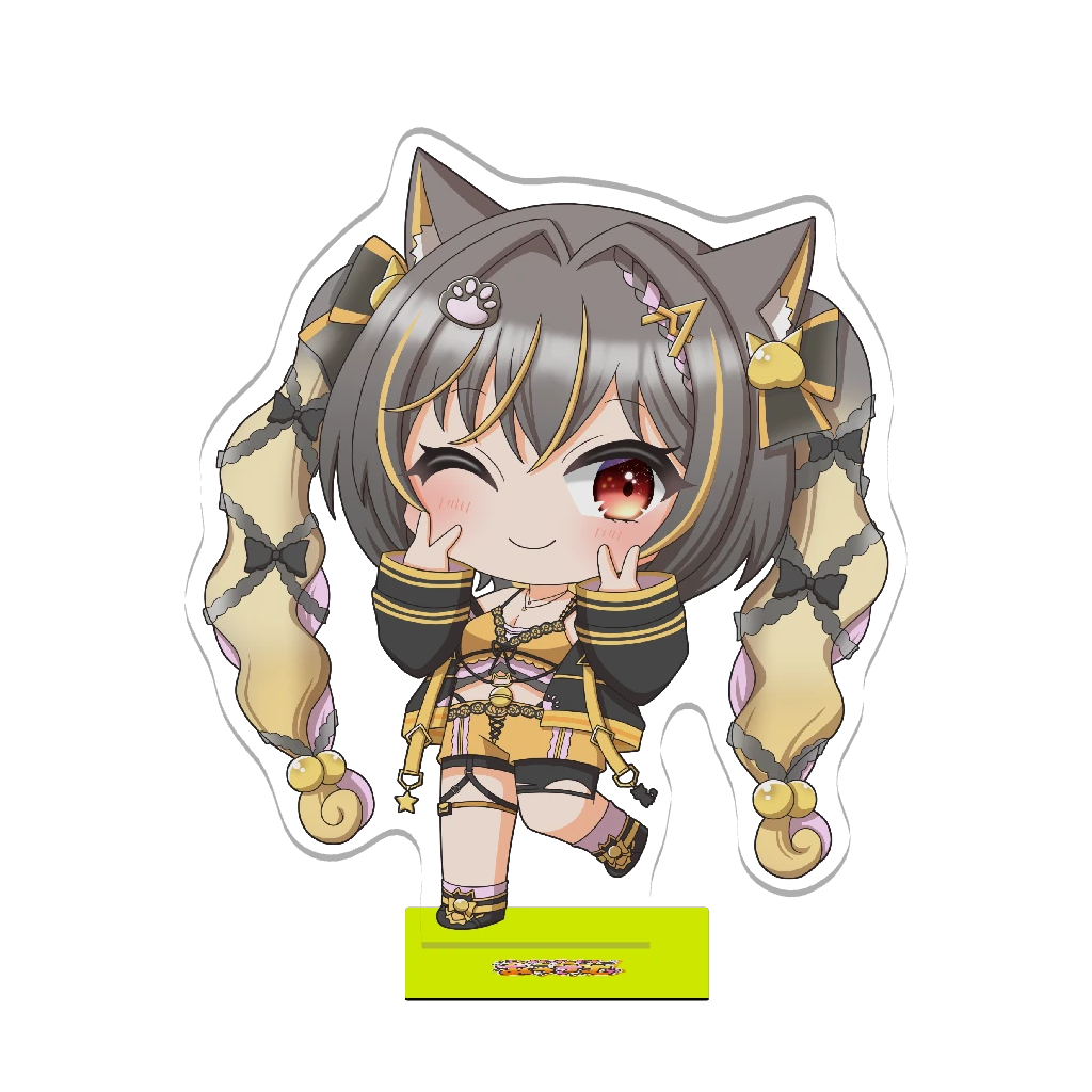 3Dアクリルスタンド(あっさむ げーむす ちびキャラ）_1