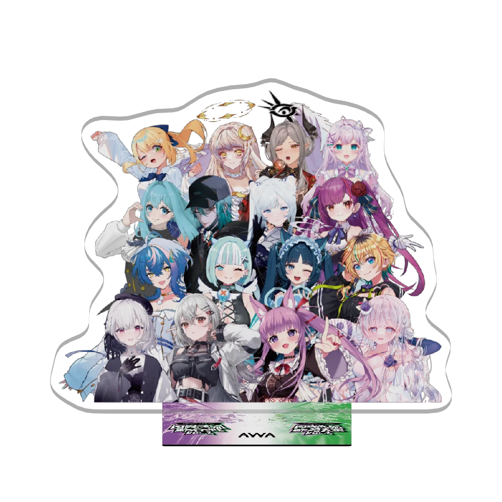 3Dアクリルスタンド（AWA - 国際交流歌合戦 - ）