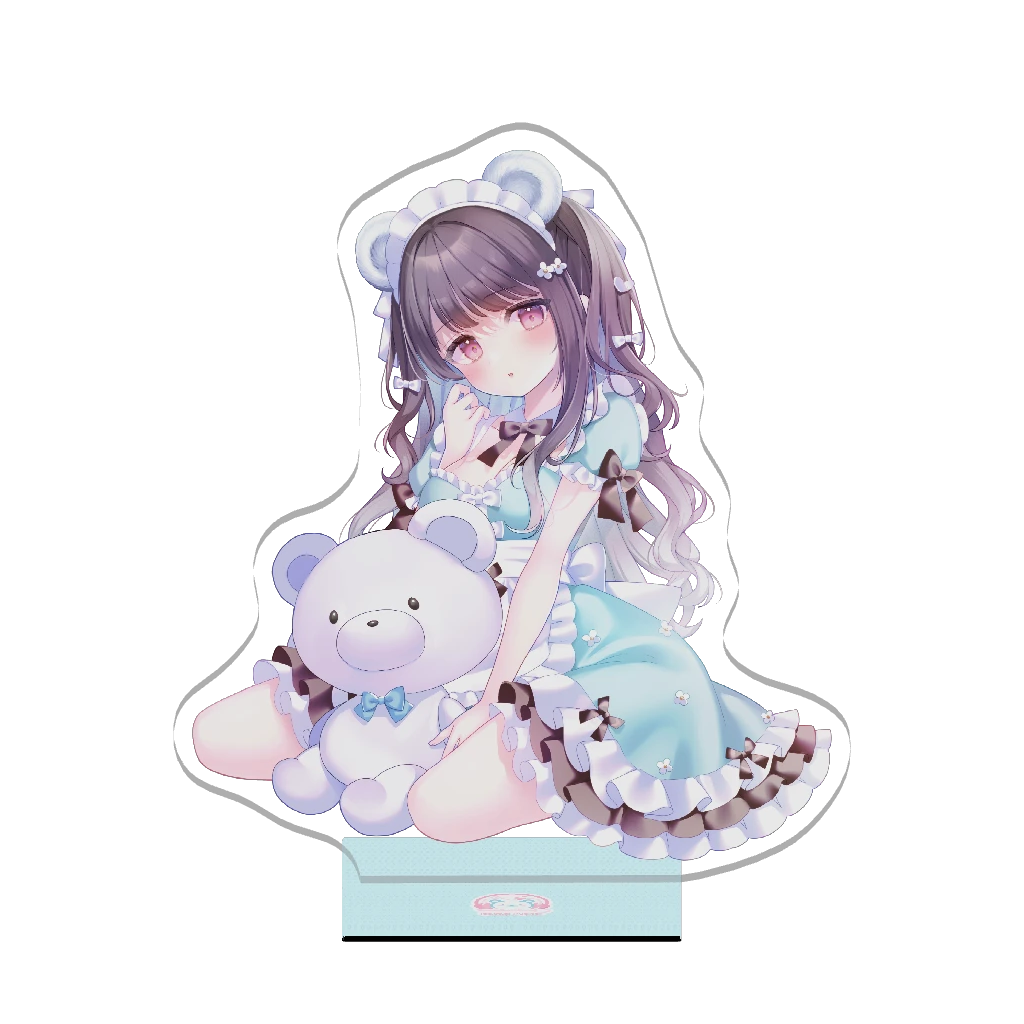3Dアクリルスタンド(伊ヶ崎綾香 - 電車で癒してくれる妖精さんボイス付 - ）