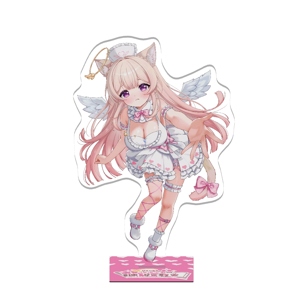 3Dアクリルスタンド(天使ちよむ - 失敗～！)