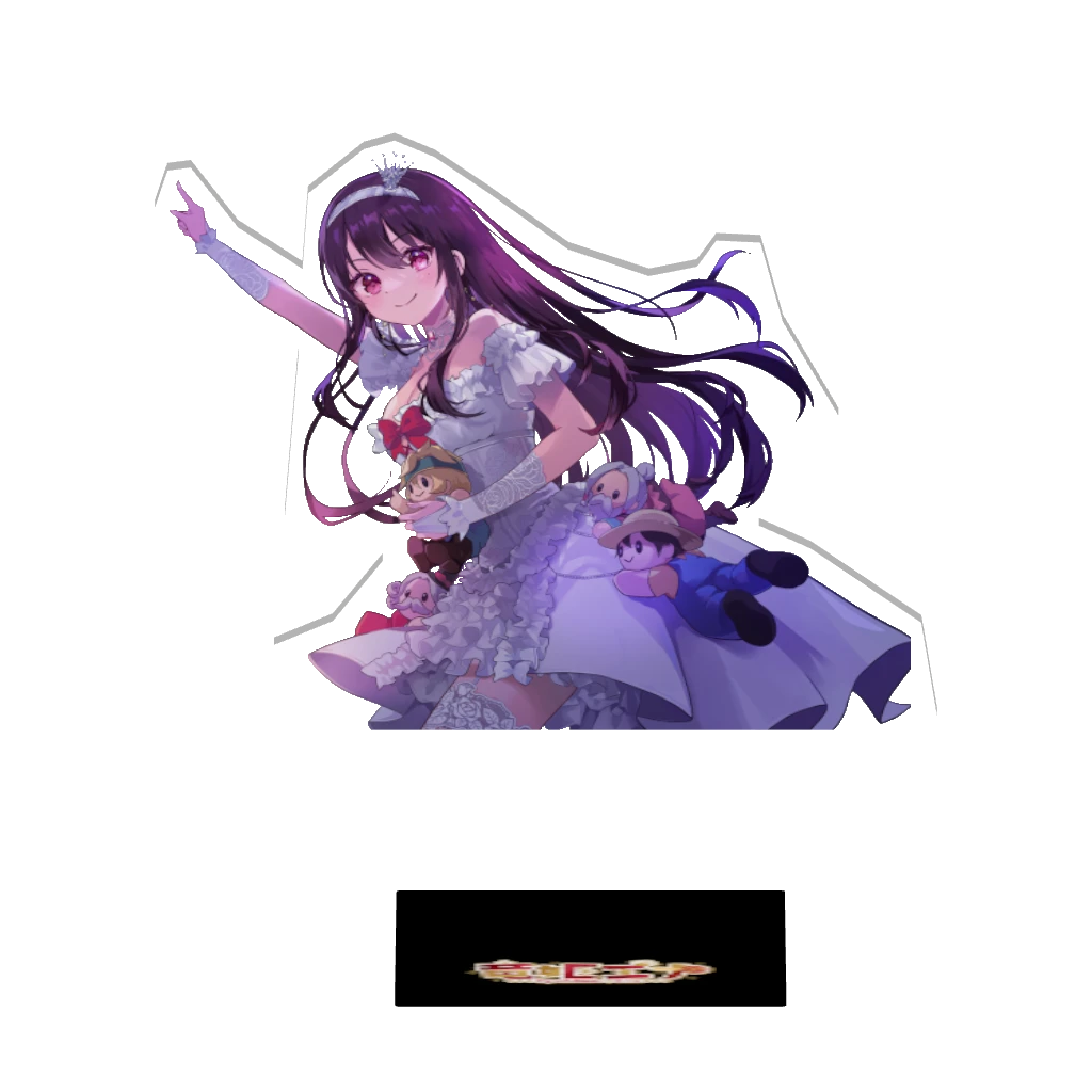 3Dアクリルスタンド（竜姫エナ）