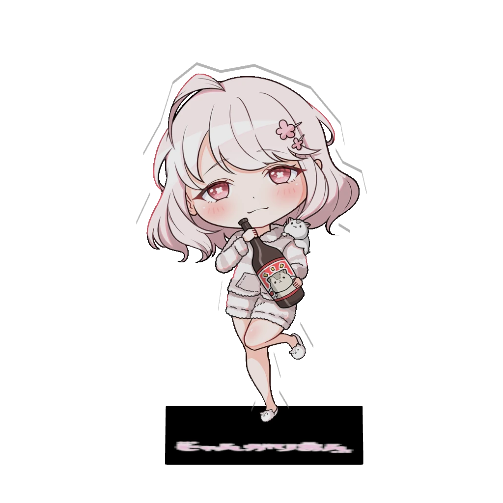 3Dアクリルスタンド（じゃんがりあん - チビキャラ）