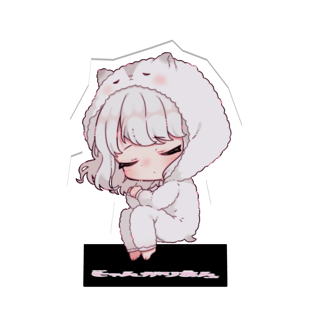 3Dアクリルスタンド（じゃんがりあん - チビキャラ）