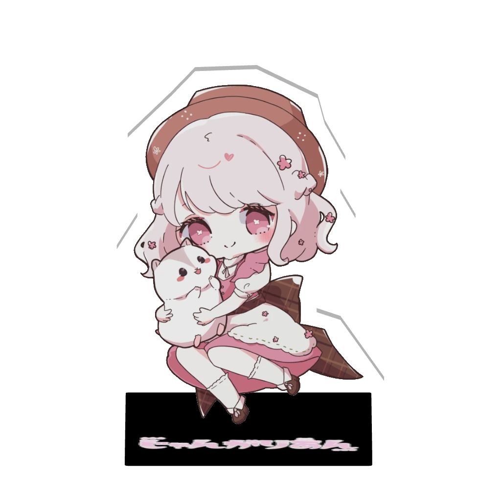 3Dアクリルスタンド（じゃんがりあん - チビキャラ）