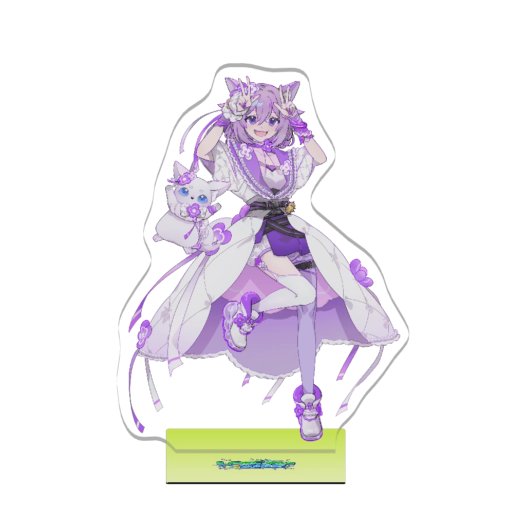3Dアクリルスタンド（狐白かえで - LEAFFESSUPER! - ）