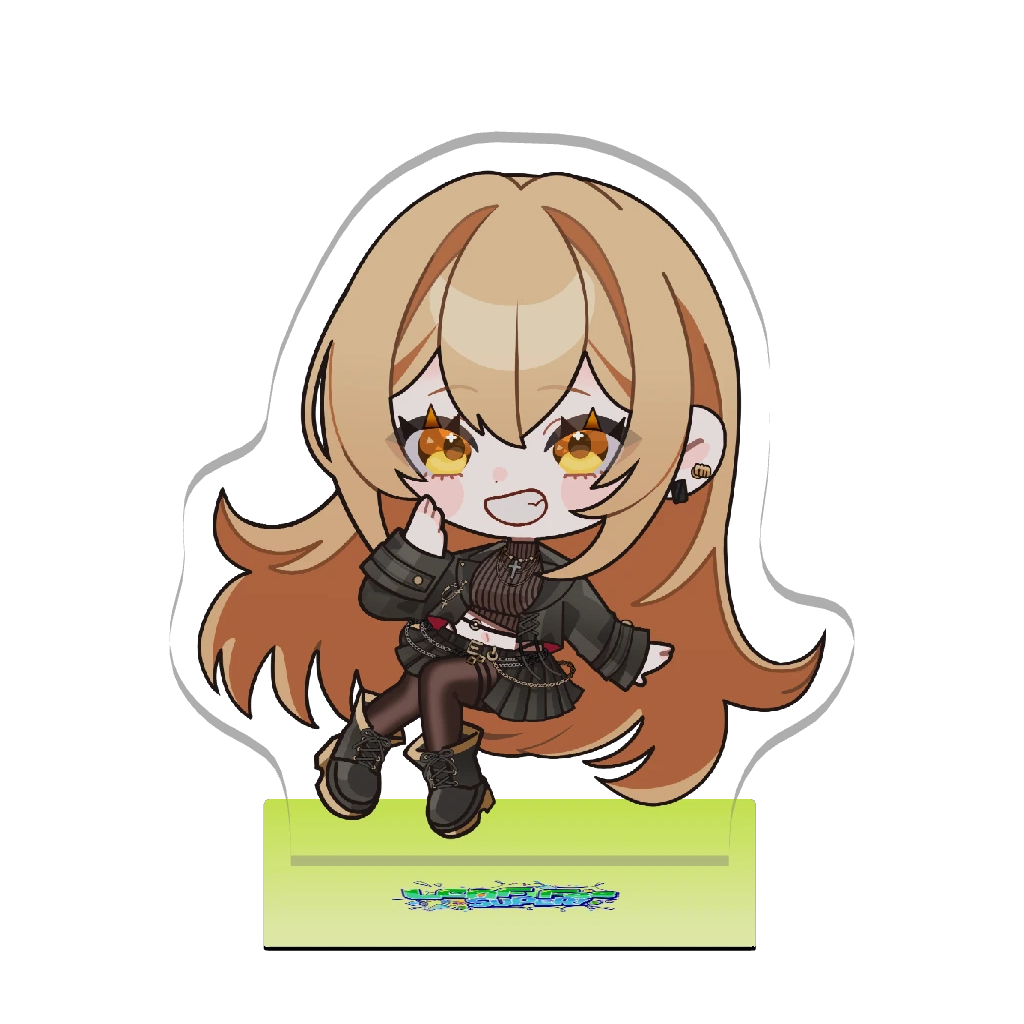 3Dアクリルスタンド（野々々村ラテ - LEAFFESSUPER! - ）