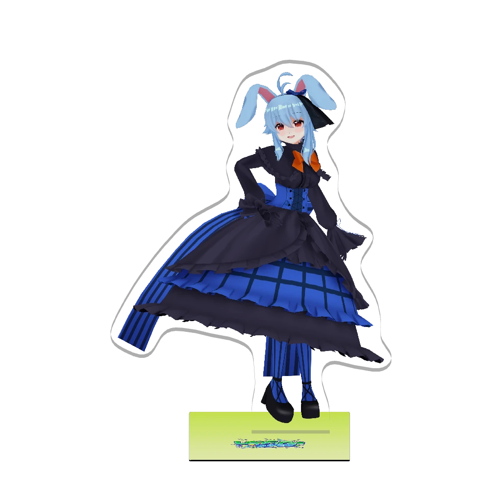 3Dアクリルスタンド（蒼月兎々 - LEAFFESSUPER! - ）