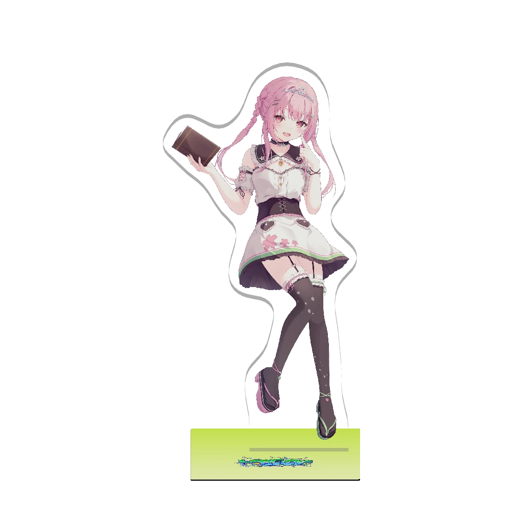 3Dアクリルスタンド（甘使もちな - LEAFFESSUPER! - ）