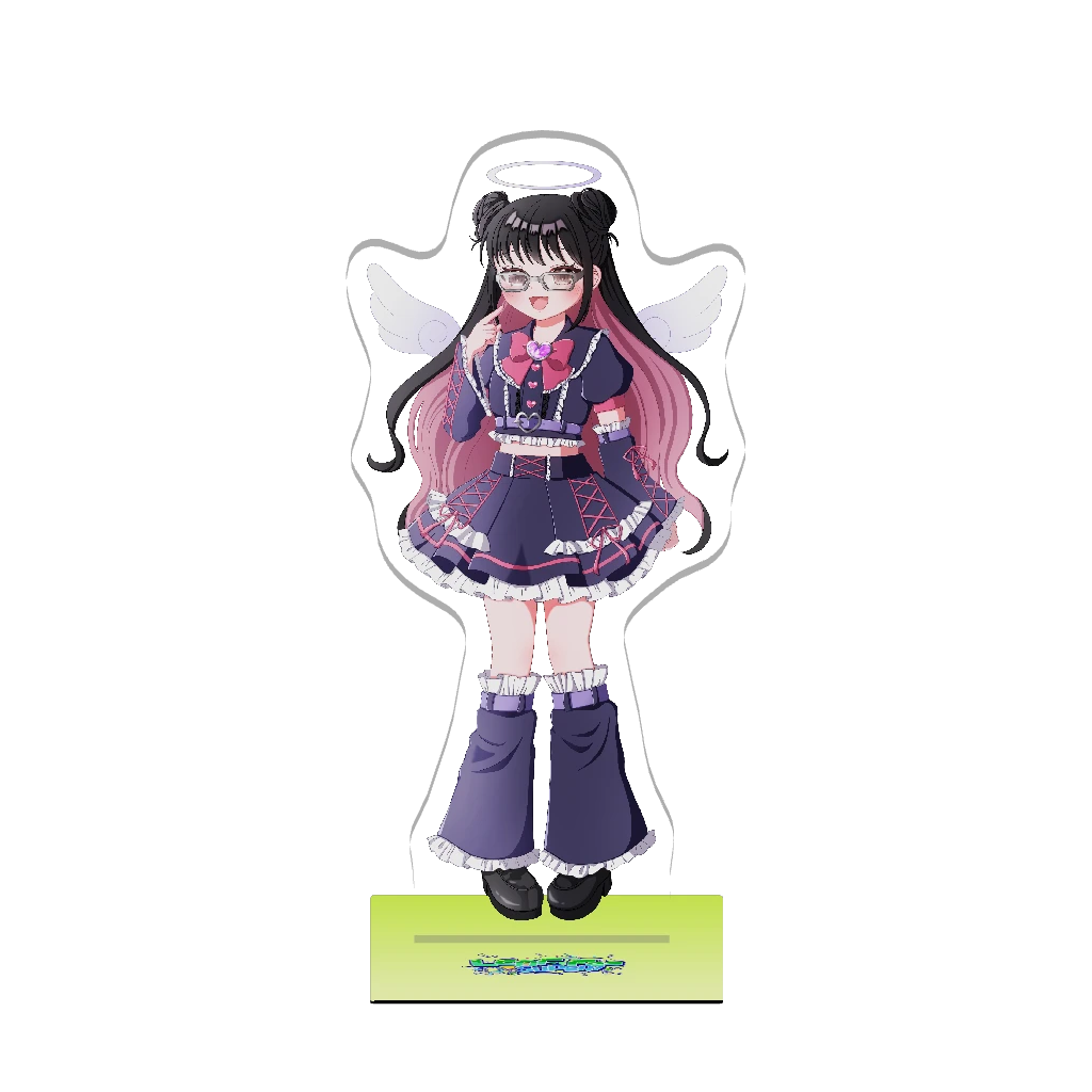 3Dアクリルスタンド（天輪ちゃちゃ👓👼✨ - LEAFFESSUPER! - ）