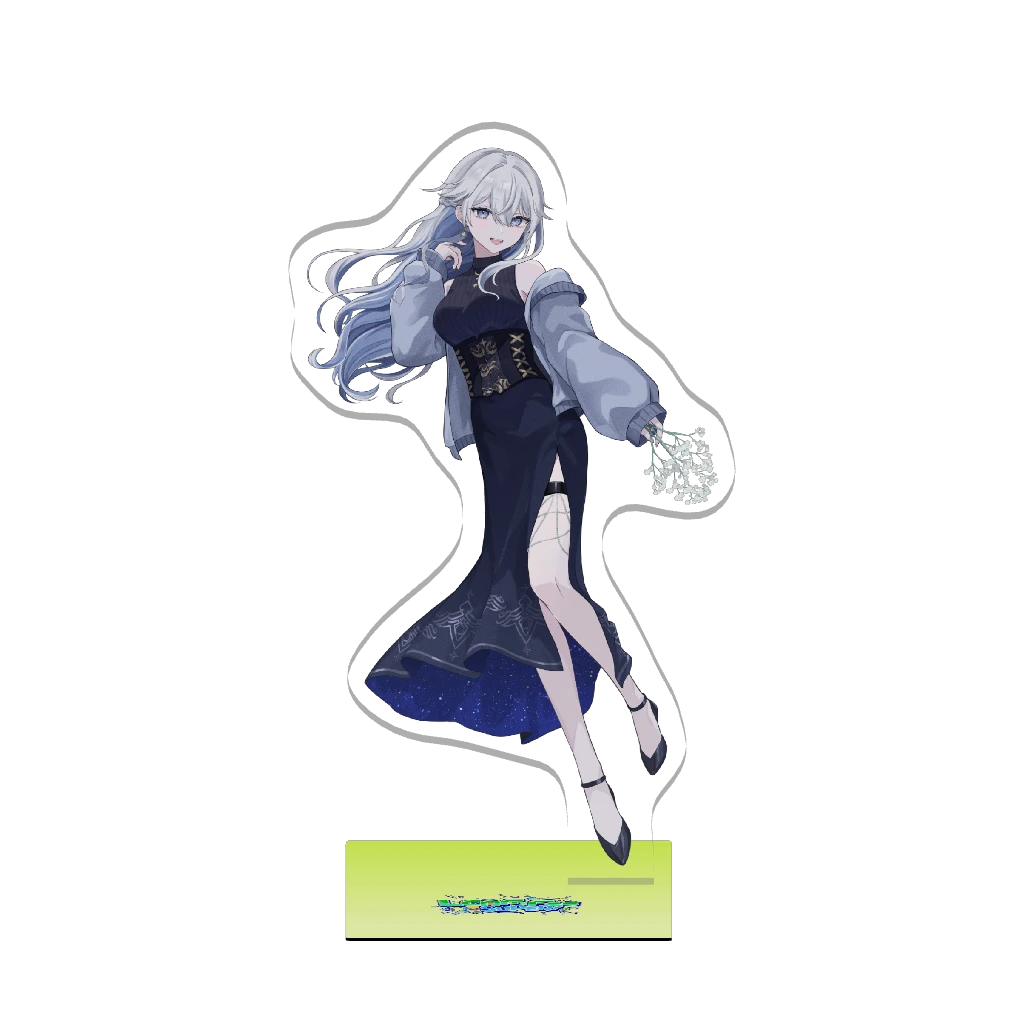 3Dアクリルスタンド（青星あお - LEAFFESSUPER! - ）