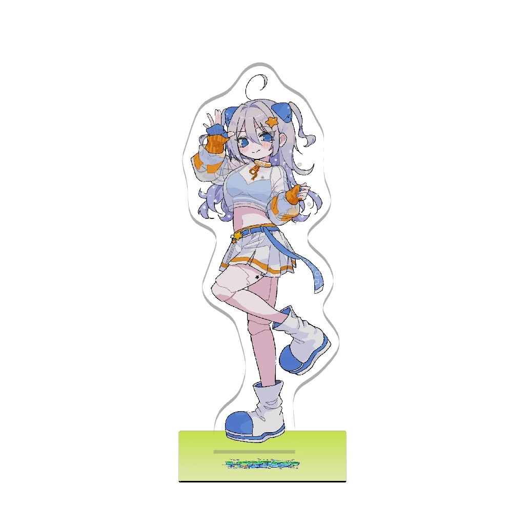 3Dアクリルスタンド（超高性能AIアイドル　アル - LEAFFESSUPER! - ）