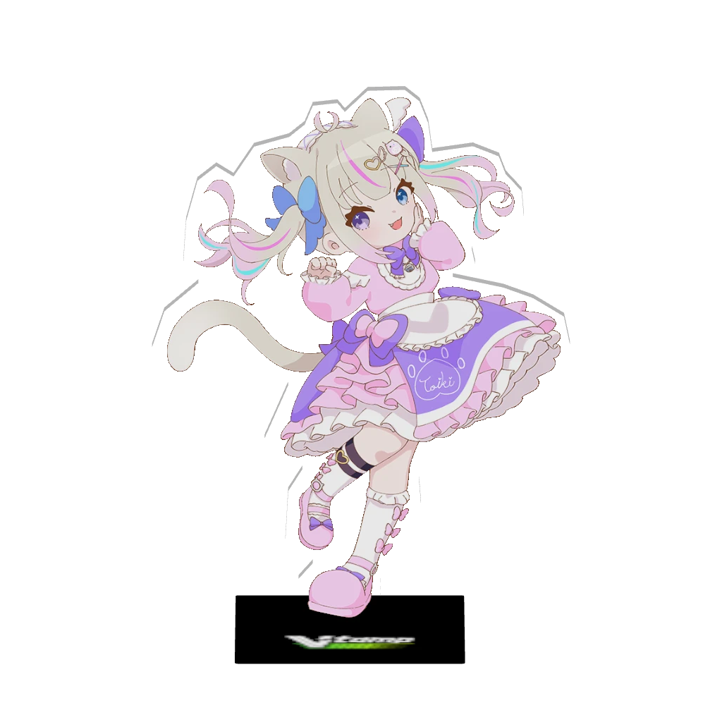 3Dアクリルスタンド( にゃんにゃん歌枠リレー夜想といき - ミニキャラ)