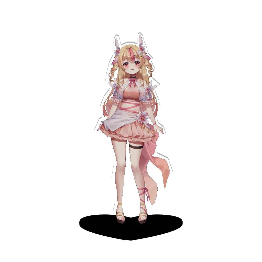 3Dアクリルスタンド（桃川うさぴ）