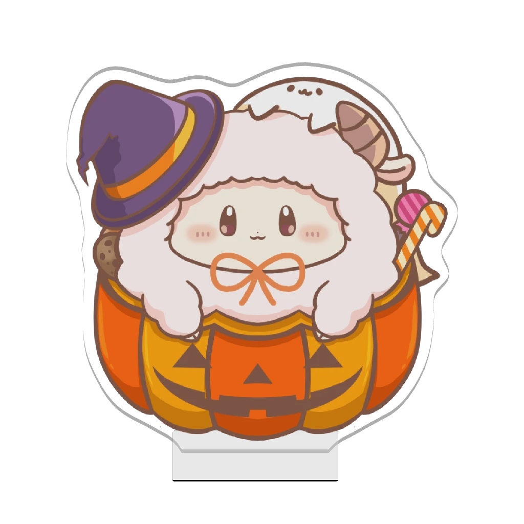 3Dアクリルスタンド（ひつじ）けだま10月