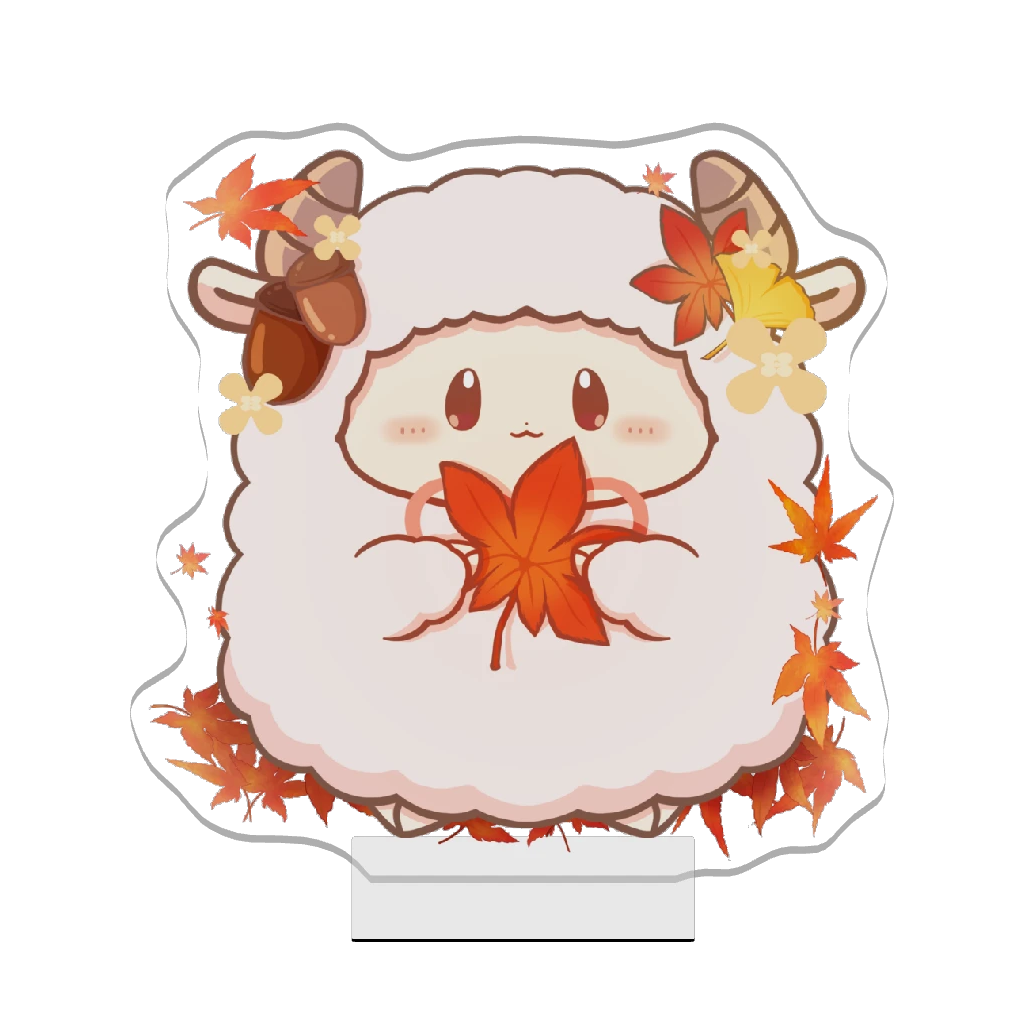 3Dアクリルスタンド（ひつじ）けだま11月
