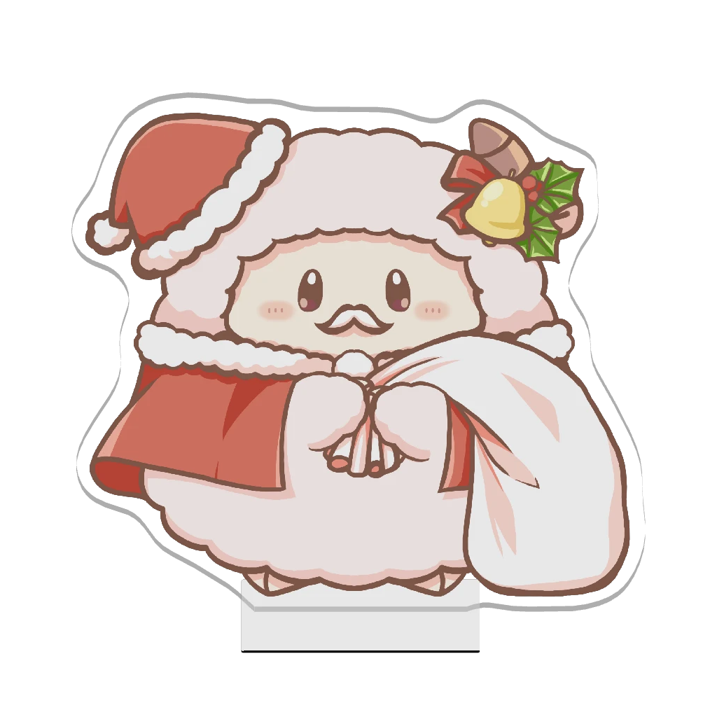 3Dアクリルスタンド（ひつじ）けだま12月