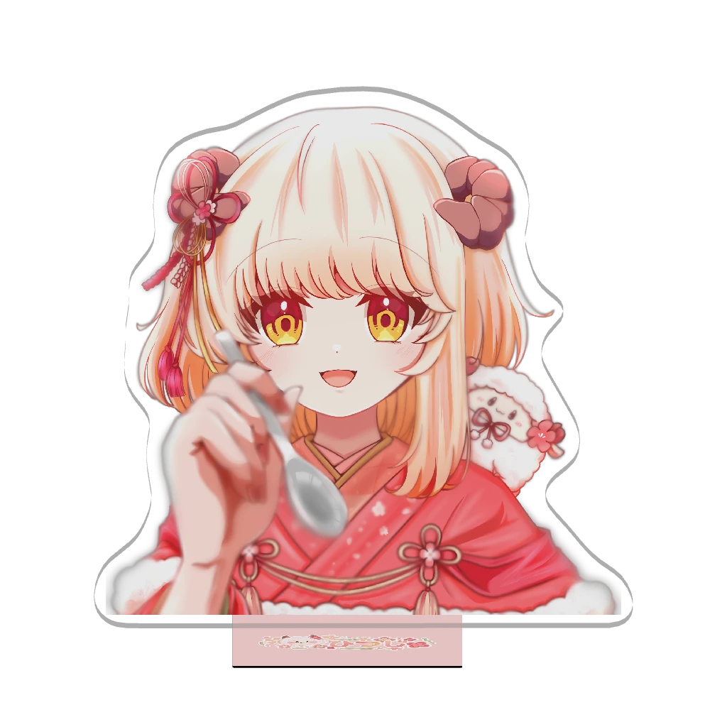 3Dアクリルスタンド（ひつじ）一緒に食べよっ
