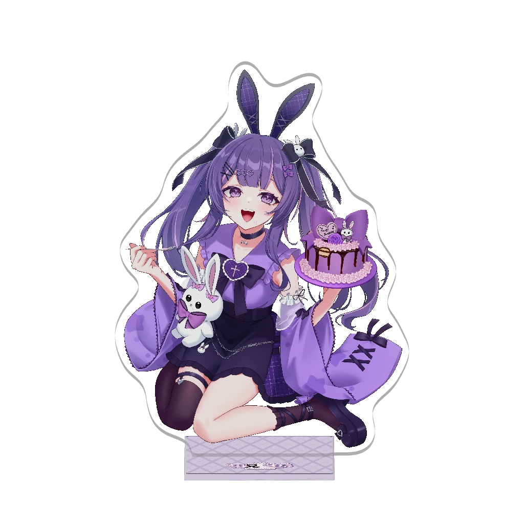 3Dアクリルスタンド（月見らび -誕生日イラスト- ）